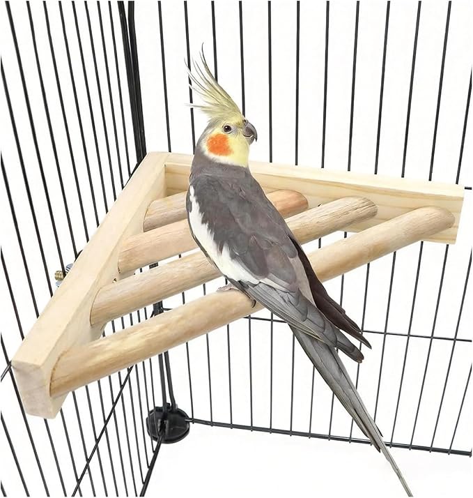 Litewoo Bird Perch Corner Platform Stand Shelf by Litewoo