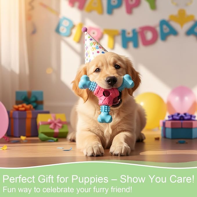 Puppy Chew Toys for Teething, Indestructible Dog Chew Toys for Aggressive - Image 7