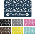 Personalized Dog Food Mat Custom Pet Feeding Absorbent Mats by Xspatroias