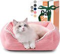 Cat Dog Bed for Pets, Rectangle Pet Bed Gift for Puppy and Kitten, Machine by Zerbuger