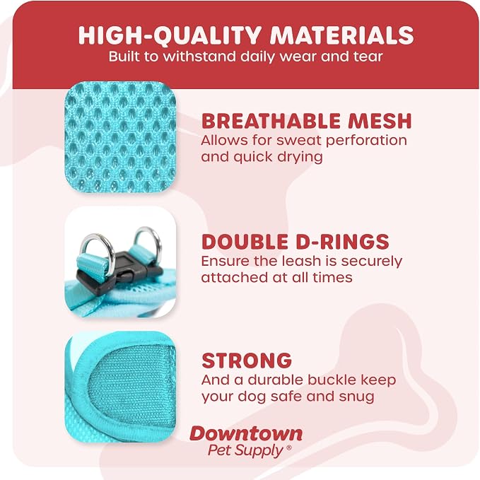 Downtown Pet Supply Step-in Dog Harness – No Pull, Adjustable Padded Mesh - Image 4