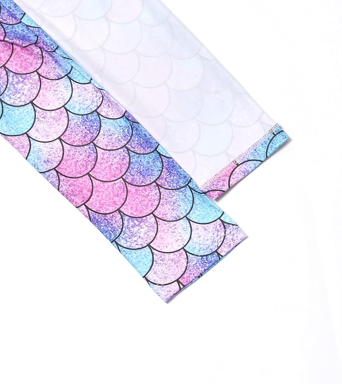 Girl Unicorn Leggings Kid Rainbow Print Legging Tights Trousers Slim Long Pants - Image 5