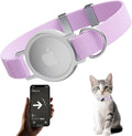 AirTag Cat Collar, Ultra Elastic Cat Tracker Collar, Airtag Holder Compatible by Sucegi