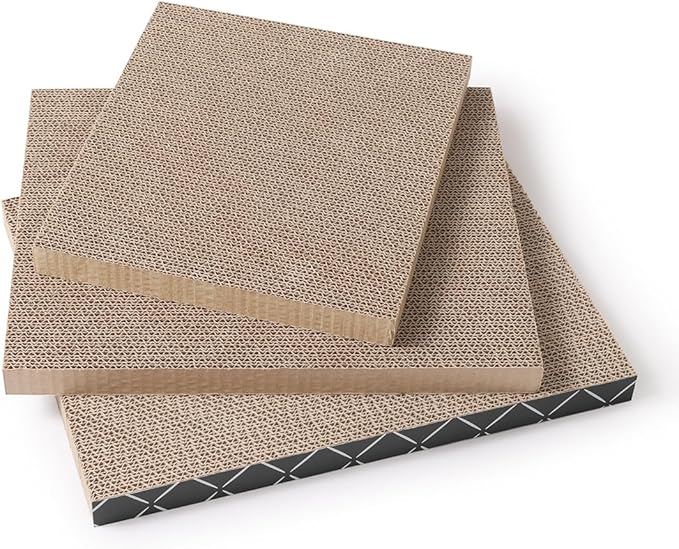 Refill Scratch Pads for Hide & Scratch Vertical Cat Scratcher Box by HideScratch