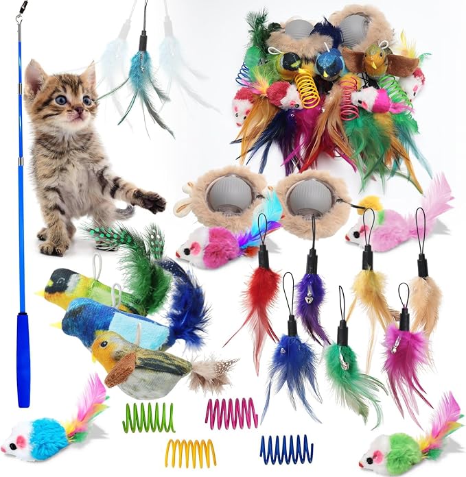 Cat Toys Pack, Interactive Cats Toys by Unknown