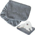 Dog Bed Covers Soft Plush Replacement Washable, Waterproof Pet Mattress Bed by Moonsea