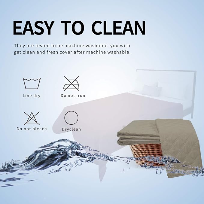 Easy-Going 100% Waterproof Dog Bed Cover, Non-Slip Pet Blanket - Image 6