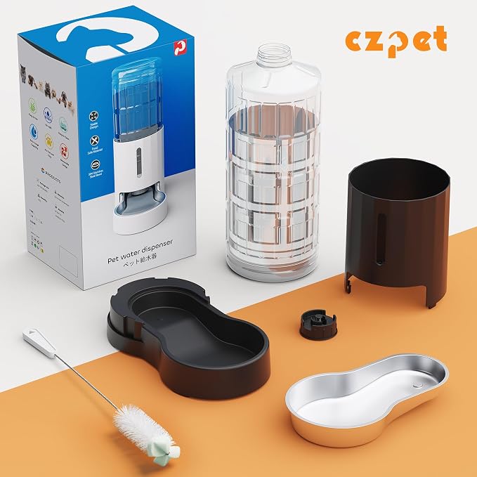 CZPET 2.5 Gallon Dog Water Bowl Dispenser, Automatic Dog and Cat Water Dispenser - Image 8