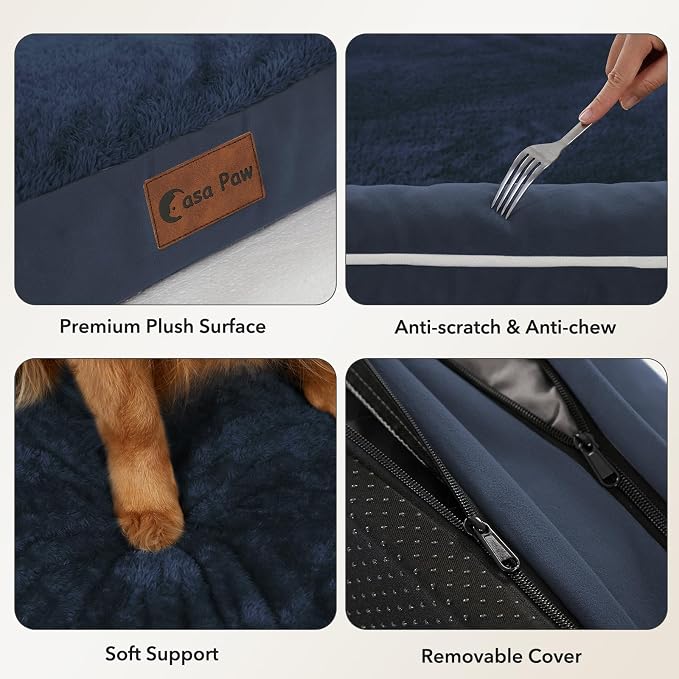 Orthopedic Dog Beds for Extra Large Dogs, Waterproof Egg Crate Foam XL Dog Bed - Image 6