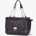 Fashion Pet Carrier Dogs Cat Small Animals Purse Bag, Leather Pet Carriers Dog by Minsong