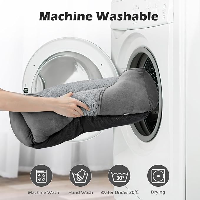 INVENHO Large Dog Bed Rectangle Washable Orthopedic Soft Calming Sleeping - Image 6