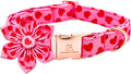 Lionheart glory Valentine's Day Dog Collar by LionheartGlory