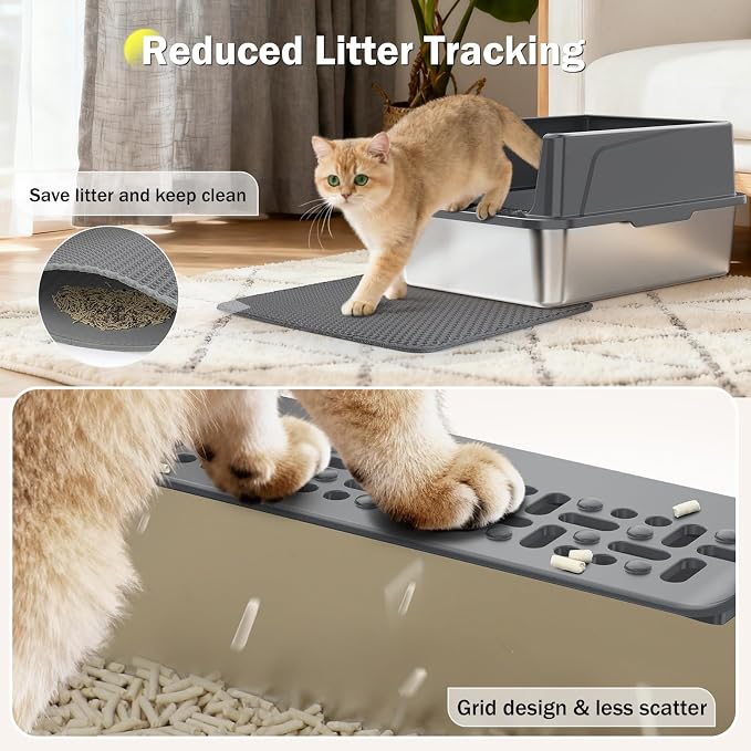 Stainless Steel Cat Litter Box - Image 3