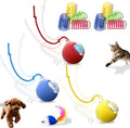 3-Pack Interactive Cat Toys Ball by Petayouj