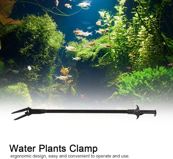 Professional Aquarium Cleaning Tongs, Extra Long Plastic Tweezers, Fish Tank - Image 3