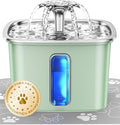 Veken Innovation Award Winner Stainless Steel Cat Water Fountain, 108oz/3.2L by Veken