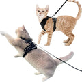 Luxelle 2 Pack Escape-Proof Cat Harness and Leash Set by Unknown