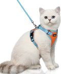 rabbitgoo Cat Harness and Leash Set, Escape Proof Soft Adjustable Vest Harnesses by rabbitgoo