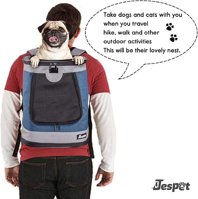 JESPET & GOOPAWS Pet Backpack Carrier - Image 2