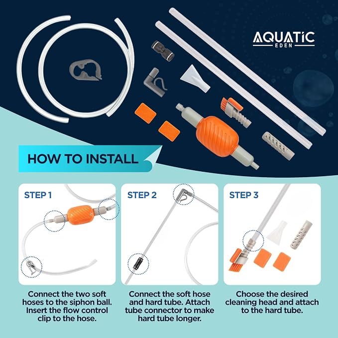 Aquarium Siphon Vacuum & Water Changer Kit - Image 5