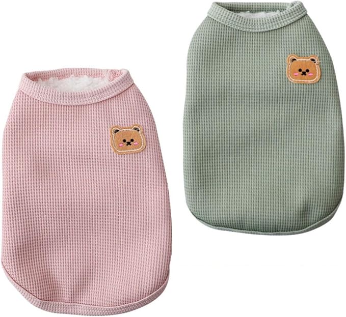 Fleece Cotton Dog Shirt by BIECWIAY
