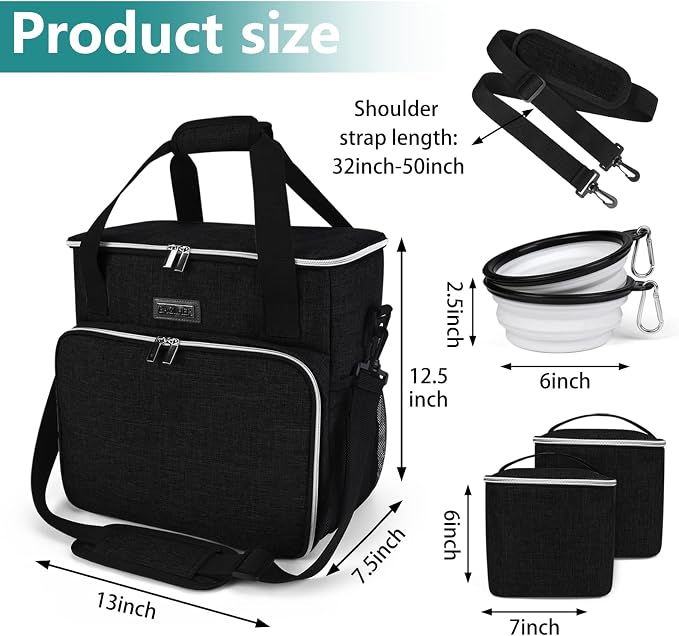 BAGLHER Dog Travel Bag, Pet Travel Bag, - Image 3