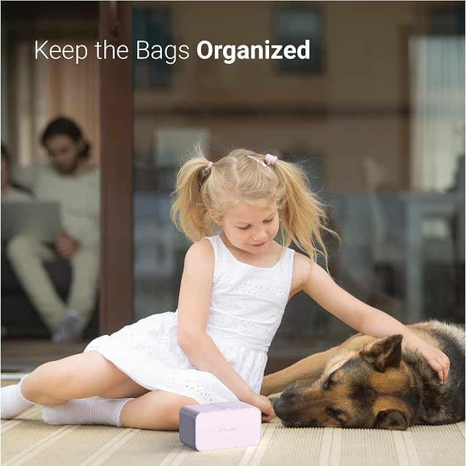 SVD.PET Dog Poop Bag Dispenser, Wall Mount Waste Bag Dispenser, Holds 8 Rolls - Image 6