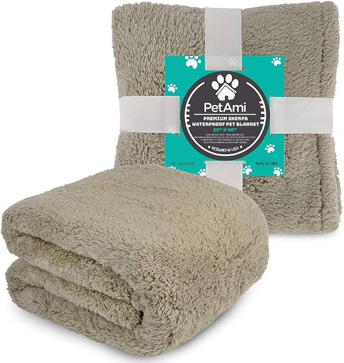 PetAmi Fluffy Waterproof Dog Blanket - Image 8