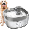 7L/1.8Gal Dog Water Fountain for Large Dog, FEELNEEDY Dog Water Bowl Dispenser by FEELNEEDY