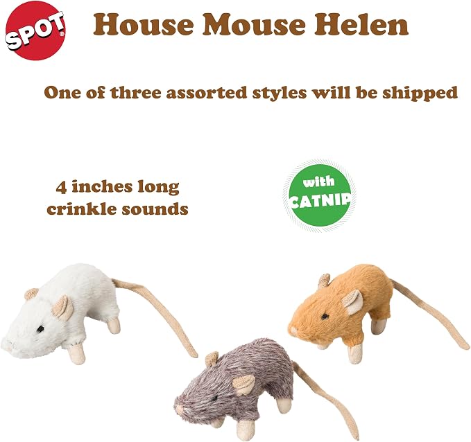 SPOT House Mouse Helen Cat Toy - Image 2