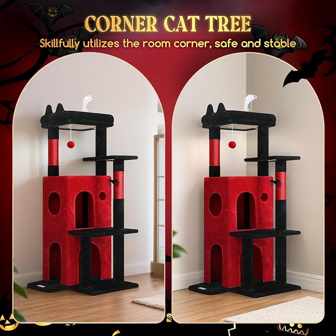 Globlazer Gothic Cat Tree Tower - Image 2