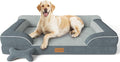 Jumbo Dog Bed for Extra Large Dogs, Orthopedic Dog Bed by CWAWZ