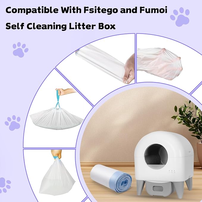 20 Count 26" x 11.8" Cat Litter Box Liners - Image 3