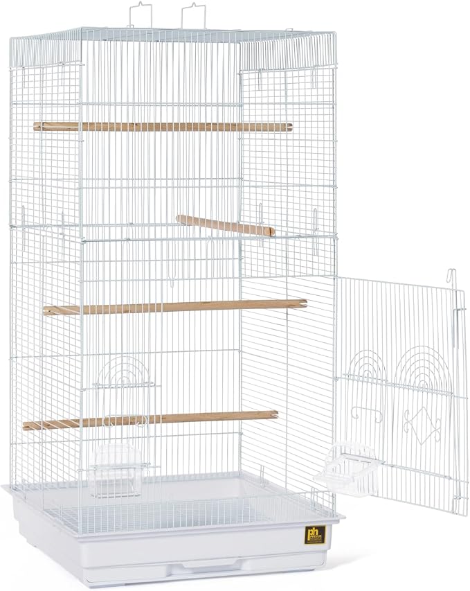 Prevue Pet Products SPECONO1818H-W Tall Tiel Cage - Image 4