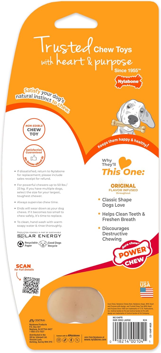Nylabone Original Bone Power Chew Toy - Image 10