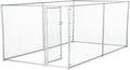 Lucky Dog Heavy Duty Outdoor Galvanized Chain Link Dog Kennel Enclosure by LuckyDog