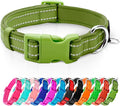 azuza Reflective Dog Collar, Soft Neoprene Padded Pet Collar by azuza