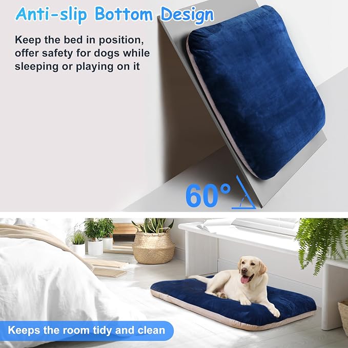 Magic Dog Super Soft Extra Large Dog Bed Jumbo Pet Beds Orthopedic 47 Inch - Image 4