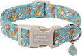 Unique style paws Easter Dog Collar Plastic Buckle Puppy Collar by Uniquestylepaws