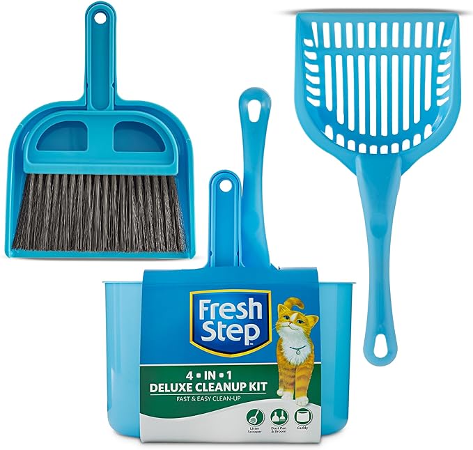 Fresh Step 4 in 1 Deluxe Cat Litter Cleanup Kit by FreshStep