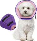 Dog Cone Collar After Surgery for Medium Dogs, Adjustable Soft Recovery Cone by LETSQK