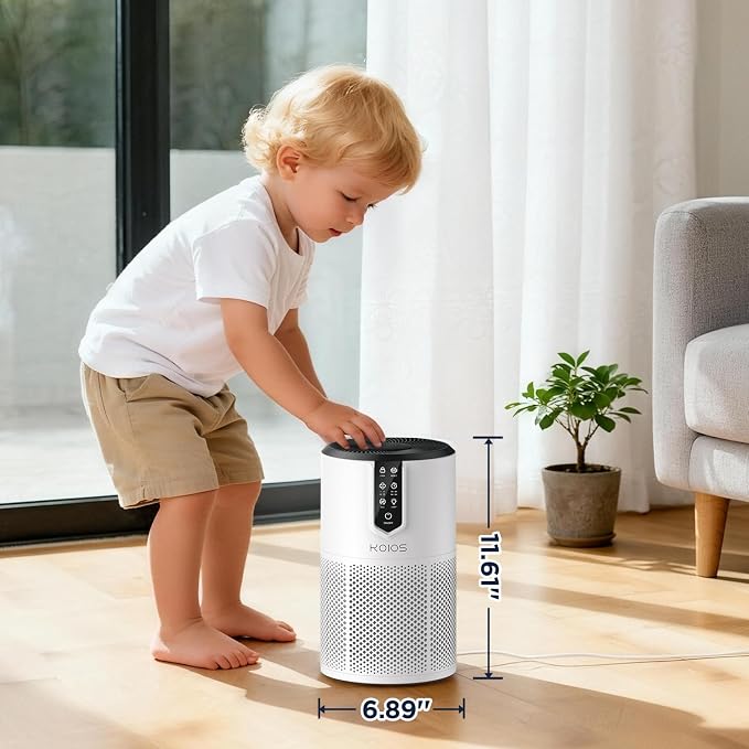 Air Purifiers for Home Large Room Up to 1300 ft², KOIOS H13 True HEPA Air - Image 6