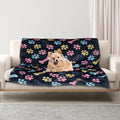 Dog Blanket for Medium Dogs Washable by Gowyeg