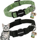 Cat Collar, 2 Pack Cat Collars Breakaway by DOGWONG