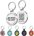 MYLUCKYTAG QR Code Pet ID | Personalized Dog & Cat Collar Tag | Online Profile by MYLUCKYTAG