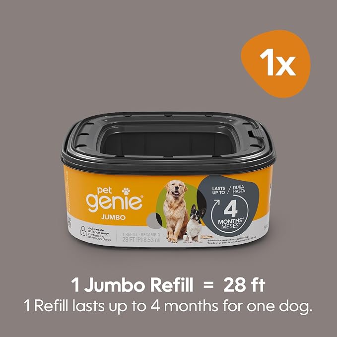 Pet Genie – Jumbo refill – Up to 4 months of supply - Image 2