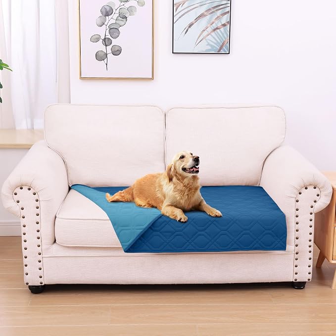 hyha Waterproof Dog Bed Blanket, Soft Pet Blankets, Waterproof Couch Cover by hyha