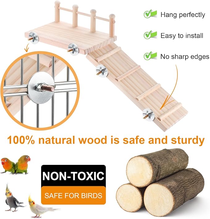 Wooden Bird Habitat Platform - Image 5