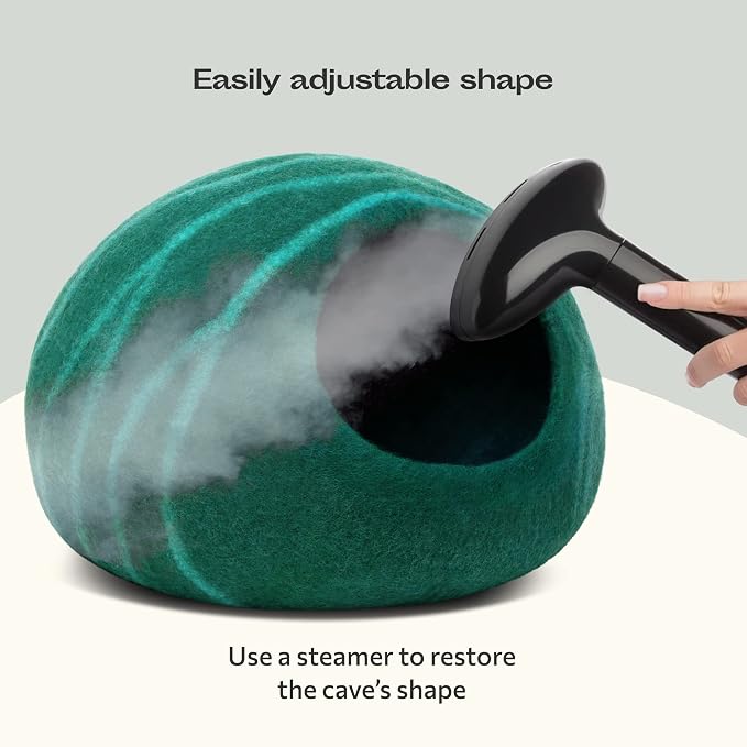 MEOWFIA Cat Cave – Premium Felt Cat Bed - Image 6