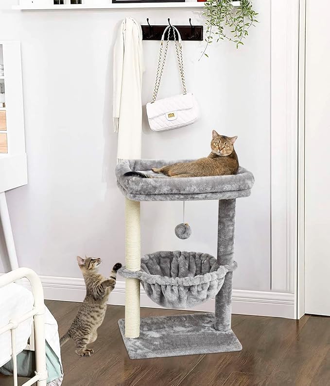 SYANDLVY Small Cat Tree for Indoor Cats, Activity Cat Tower - Image 7
